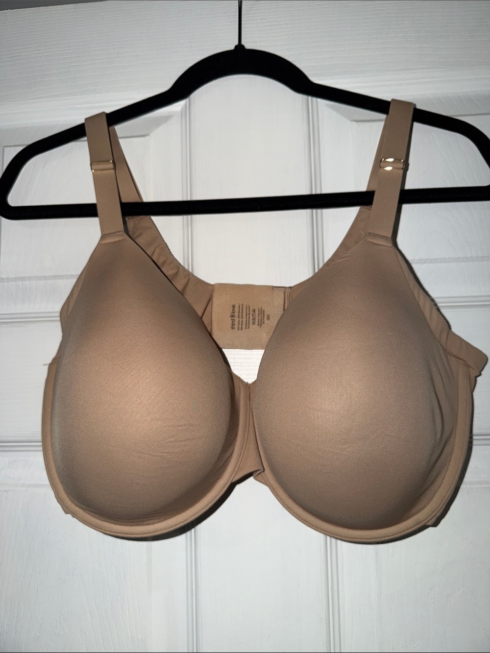 ThirdLove Comfort Stretch Smoothing Nude Full-Coverage Bra